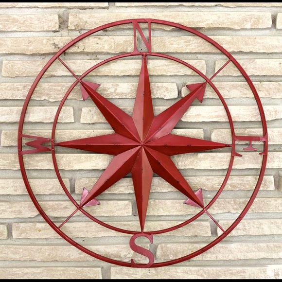Metal compass wall art brand new in a box - Picture 1 of 4